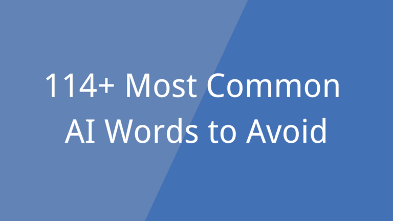 Most Common AI Words to Avoid