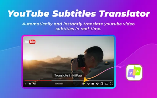 AI Speak Subtitles for YouTube