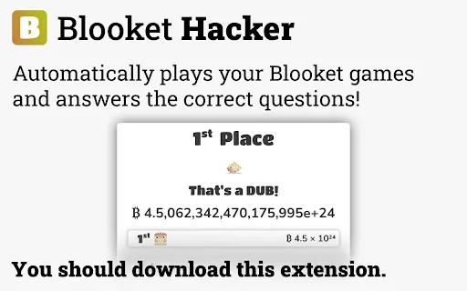 Blooket Hacker