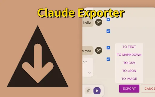 Claude Exporter - Extract chat convos easily