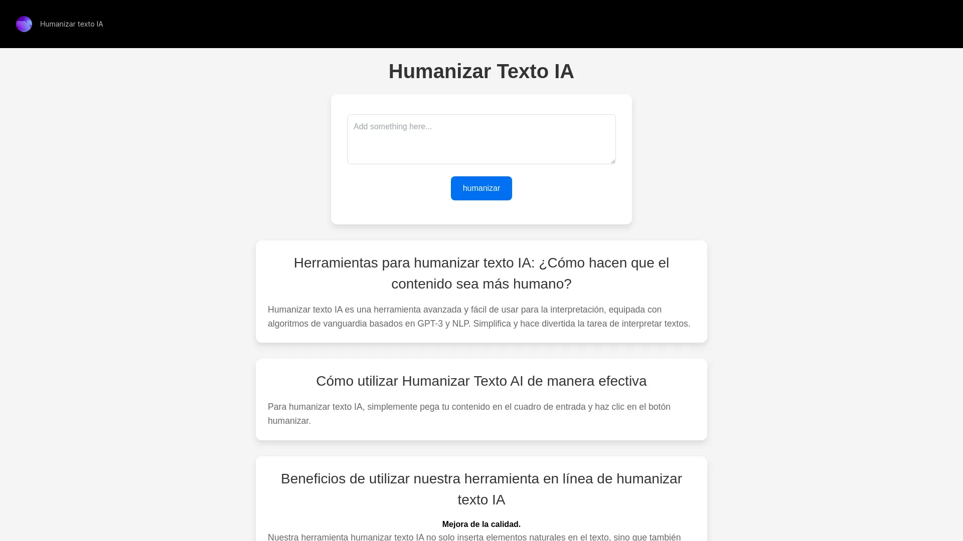 humanizar text ai