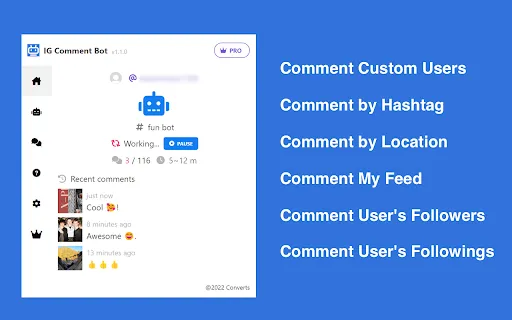 IG Comment Bot - Comment Automation for IG