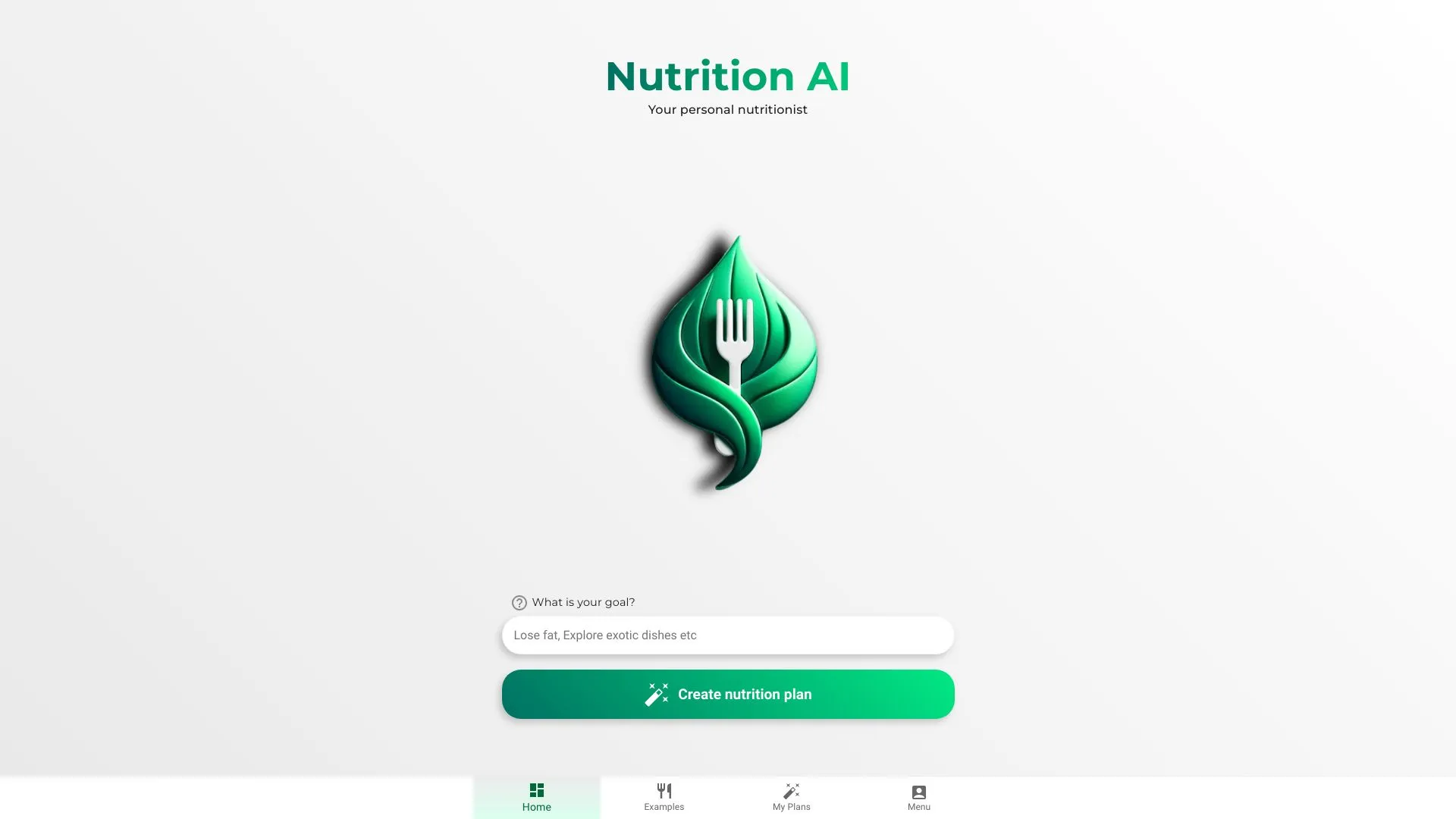 Nutrition AI