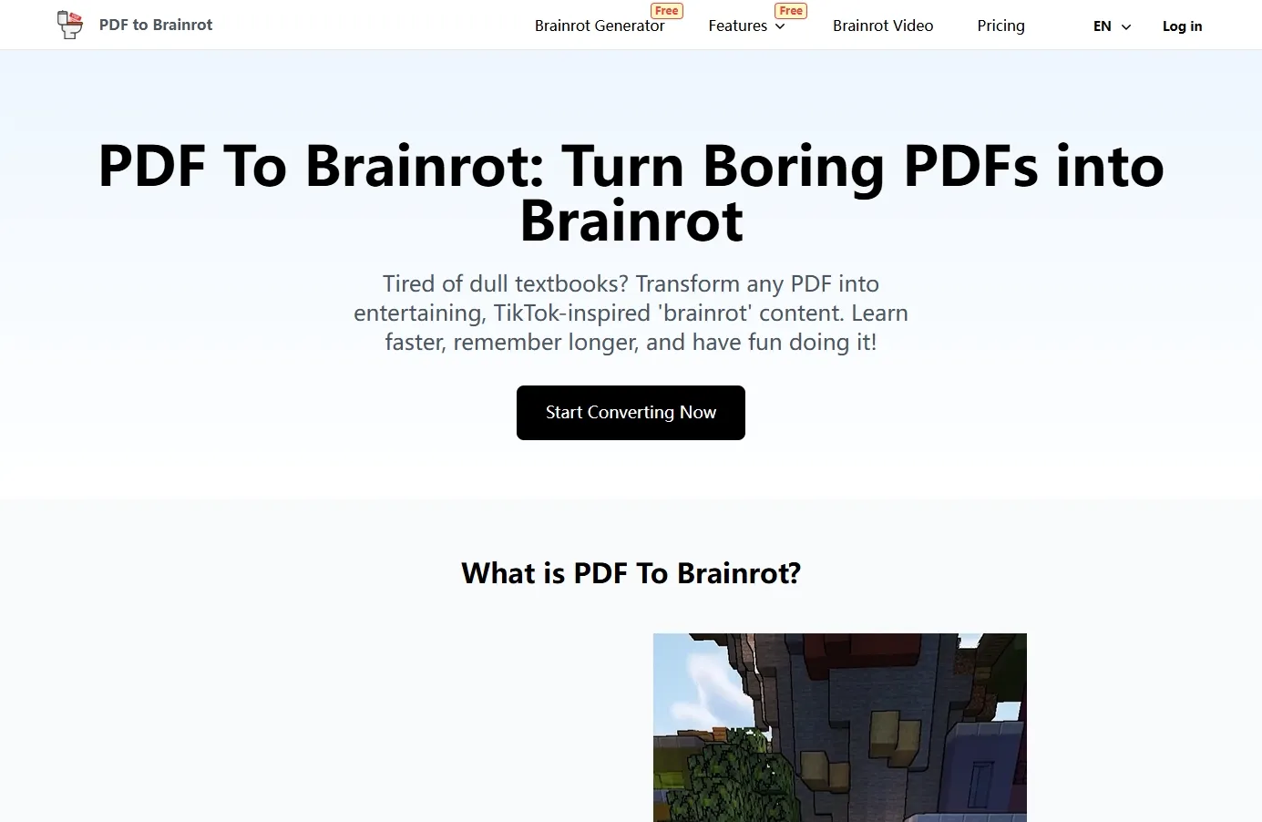 PDF To Brainrot