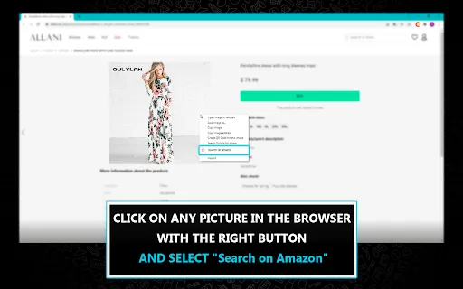 Search by image on Amazon