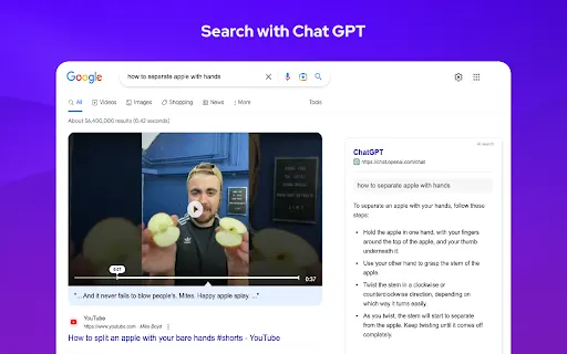 Search GPT for Chrome