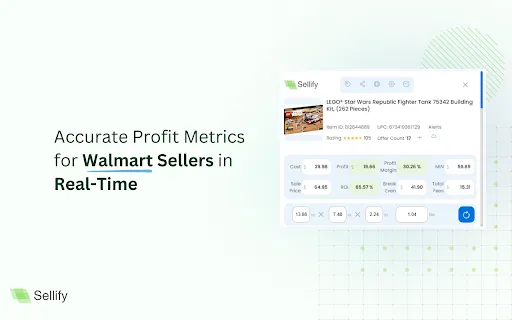 Sellify - Walmart Seller Insights