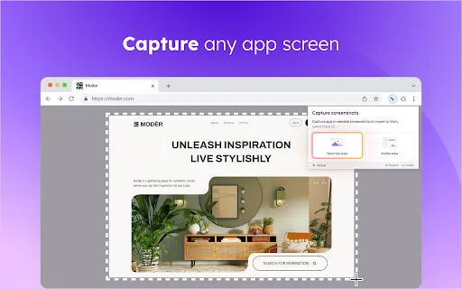 Visily - App UI Capture & Design